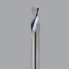 Spiral Router Bit: 1/4" Dia, 3/8" LOC, 1/4" Shank Dia, 1 Flute, Upcut