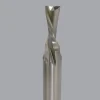 Spiral Router Bit: 3/8" Dia, 1" LOC, 1/2" Shank Dia, 2 Flute, Downcut