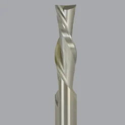 Spiral Router Bit: 1/2" Dia, 1-1/2" LOC, 1/2" Shank Dia, 2 Flute, Downcut