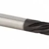 Spiral Router Bit: 1/4" Dia, 3/4" LOC, 1/4" Shank Dia, 6 Flute, Downcut