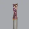 Spiral Router Bit: 1/2" Dia, 1-1/8" LOC, 1/2" Shank Dia, 2 Flute, Compression
