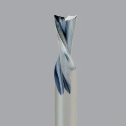 Spiral Router Bit: 5/16" Dia, 1-1/8" LOC, 5/16" Shank Dia, 2 Flute, Downcut