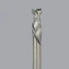 Spiral Router Bit: 1/2" Dia, 7/8" LOC, 1/2" Shank Dia, 2 Flute, Compression