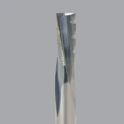 Spiral Router Bit: 1/2" Dia, 1-1/8" LOC, 1/2" Shank Dia, 3 Flute, Downcut