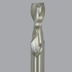 Spiral Router Bit: 1/2" Dia, 1-1/4" LOC, 1/2" Shank Dia, 2 Flute, Upcut