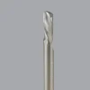 Spiral Router Bit: 1/8" Dia, 1/4" LOC, 1/8" Shank Dia, 1 Flute, Downcut