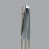 Spiral Router Bit: 1/2" Dia, 2-1/8" LOC, 1/2" Shank Dia, 2 Flute, Upcut
