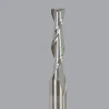 Spiral Router Bit: 3/16" Dia, 3/4" LOC, 1/4" Shank Dia, 2 Flute, Upcut