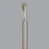 Spiral Router Bit: 1/4" Dia, 3/4" LOC, 1/4" Shank Dia, 1 Flute, Upcut