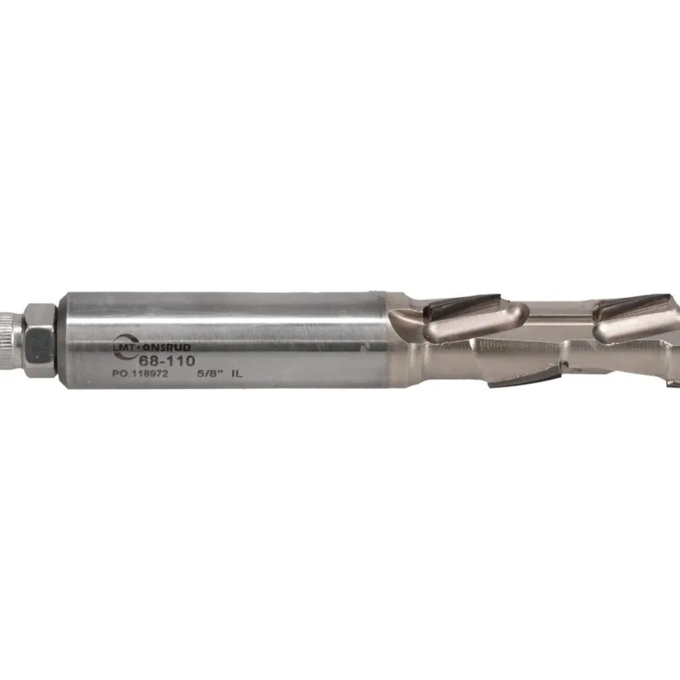 Spiral Router Bit: 5/8" Dia, 1-5/8" LOC, 5/8" Shank Dia, 1 Flute, Compression