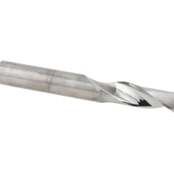 Spiral Router Bit: 10.00 mm Dia, 25.00 mm LOC, 10.00 mm Shank Dia, 1 Flute, Spiral