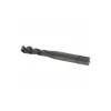 Spiral Flute Tap: M8x1.25, Metric Coarse, 3 Flute, Modified Bottoming Chamfer, 6H Class of Fit, Vanadium High-Speed Steel, Oxide Finish