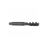 Spiral Flute Tap: 1/4-20, UNC, 3 Flute, Bottoming Chamfer, 2B Class of Fit, High-Speed Steel, Oxide Finish