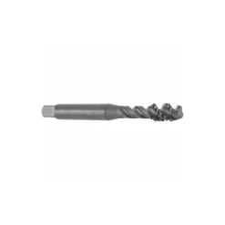 Spiral Flute Tap: 1/4-20, UNC, 3 Flute, Modified Bottoming Chamfer, 3B Class of Fit, Vanadium High-Speed Steel, Oxide Finish