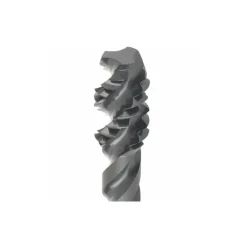 Spiral Flute Tap: 1/4-20, UNC, 3 Flute, Modified Bottoming Chamfer, 3B Class of Fit, Vanadium High-Speed Steel, Oxide Finish