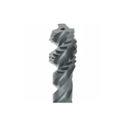 Spiral Flute Tap: 3/8-16, UNC, 3 Flute, Modified Bottoming Chamfer, 3B Class of Fit, Vanadium High-Speed Steel, Oxide Finish