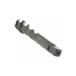 Spiral Flute Tap: 1/2-13, UNC, 3 Flute, Modified Bottoming Chamfer, 3B Class of Fit, Vanadium High-Speed Steel, Oxide Finish