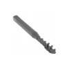 Spiral Flute Tap: #10-24, UNC, 3 Flute, Modified Bottoming Chamfer, 2B/3B Class of Fit, Vanadium High-Speed Steel, Oxide Finish