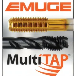 Spiral Flute Tap: 1/4-20, UNC, 3 Flute, Modified Bottoming Chamfer, 2B/3B Class of Fit, Cobalt, Oxide Finish