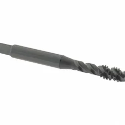 Spiral Flute Tap: 1/4-20, UNC, 3 Flute, Modified Bottoming Chamfer, 2B Class of Fit, Vanadium High-Speed Steel, Oxide Finish