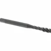 Spiral Flute Tap: #10-32, UNF, 3 Flute, Modified Bottoming Chamfer, 2B Class of Fit, Vanadium High-Speed Steel, Oxide Finish