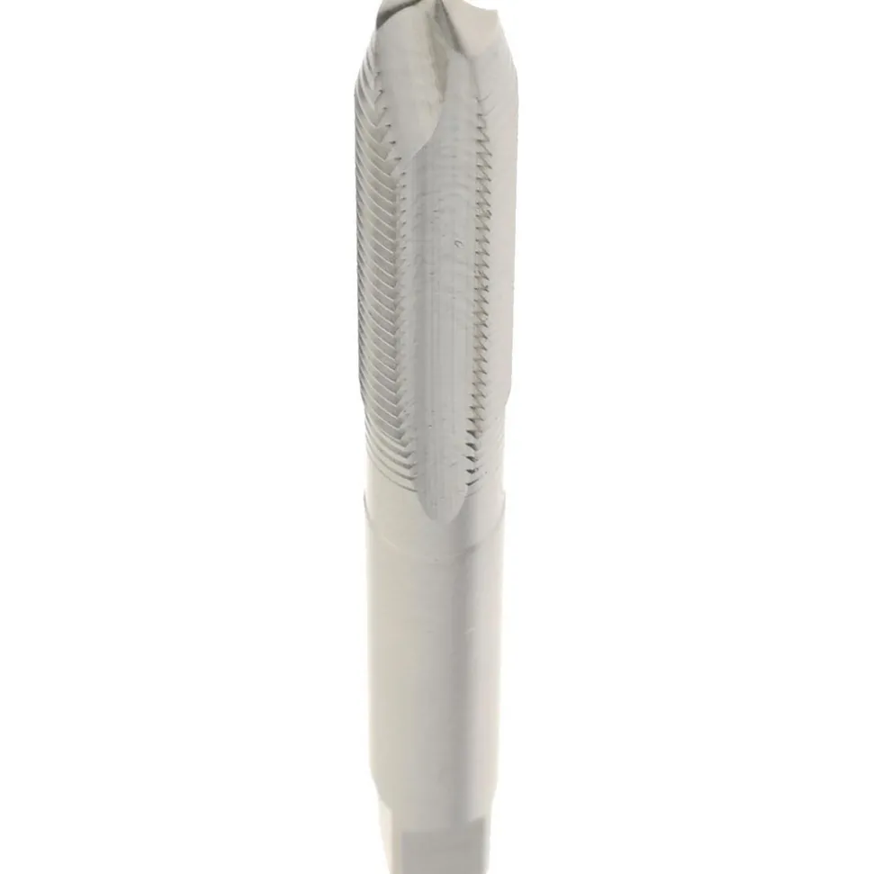 Spiral Point Tap: M5x0.8 Metric Coarse, 2 Flutes, Plug Chamfer, 6H Class of Fit, HSS