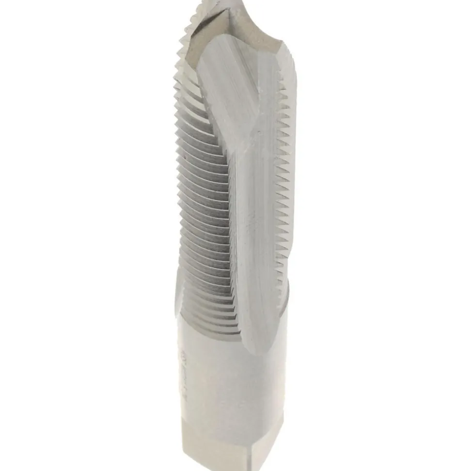 Spiral Point Tap: M10x1.5 Metric Coarse, 3 Flutes, Plug Chamfer, 6H Class of Fit, HSS
