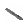Spiral Point Tap: M8x1.25 Metric, 3 Flutes, Plug Chamfer, 6H Class of Fit, HSS-E Vanadium, Steam Oxide Coated