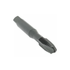 Spiral Point Tap: 5/16-18 UNC, 3 Flutes, Plug Chamfer, 3B Class of Fit, HSS-E Vanadium, Steam Oxide Coated