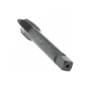 Spiral Point Tap: 1/2-13 UNC, 3 Flutes, Plug Chamfer, 3B Class of Fit, HSS-E Vanadium, Steam Oxide Coated