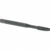 Spiral Point Tap: #10-24 UNC, 3 Flutes, Plug Chamfer, 2B Class of Fit, HSS-E Vanadium, Steam Oxide Coated