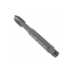 Spiral Point Tap: #10-24 UNC, 3 Flutes, Plug Chamfer, 2B Class of Fit, HSS-E Vanadium, Steam Oxide Coated