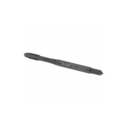 Spiral Point Tap: #8-32 UNC, 3 Flutes, Plug Chamfer, 2B Class of Fit, HSS-E Vanadium, Steam Oxide Coated