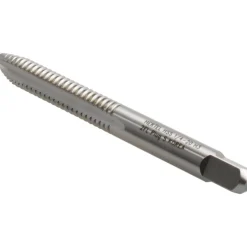 Spiral Point Tap: 1/4-20 UNC, 2 Flutes, Plug Chamfer, 3B Class of Fit, HSS, Bright/Uncoated Coated