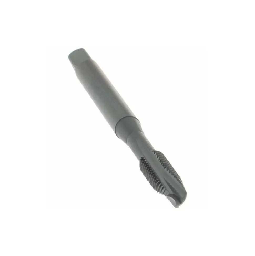 Spiral Point Tap: #10-32 UNF, 3 Flutes, Plug Chamfer, 2B Class of Fit, HSS-E Vanadium, Steam Oxide Coated