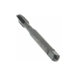 Spiral Point Tap: #10-32 UNF, 3 Flutes, Plug Chamfer, 2B Class of Fit, HSS-E Vanadium, Steam Oxide Coated