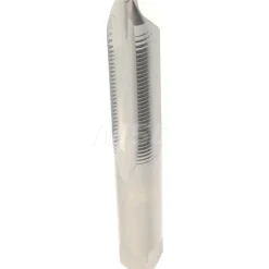 Spiral Point Tap: 1/4-28 UNF, 2 Flutes, Plug Chamfer, 3B Class of Fit, HSS, Bright/Uncoated Coated