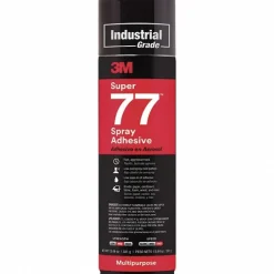 Spray Adhesive: 16.75 oz Aerosol Can, Clear