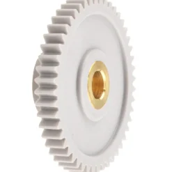 Spur Gear: 48 Teeth, 1/4" Bore Dia