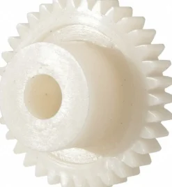 Spur Gear: 34 Teeth, 1/4" Bore Dia, Standard Bore