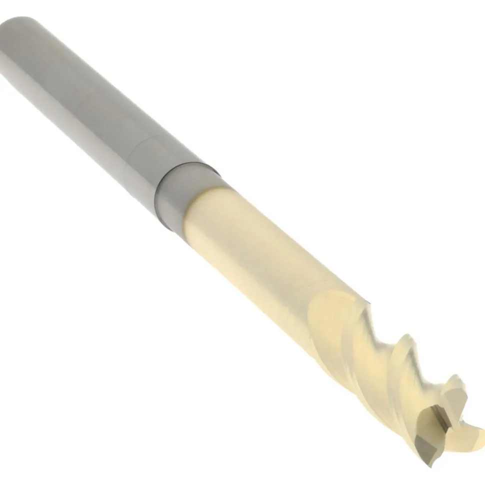 Square End Mill: 1/4" Dia, 3/4" LOC