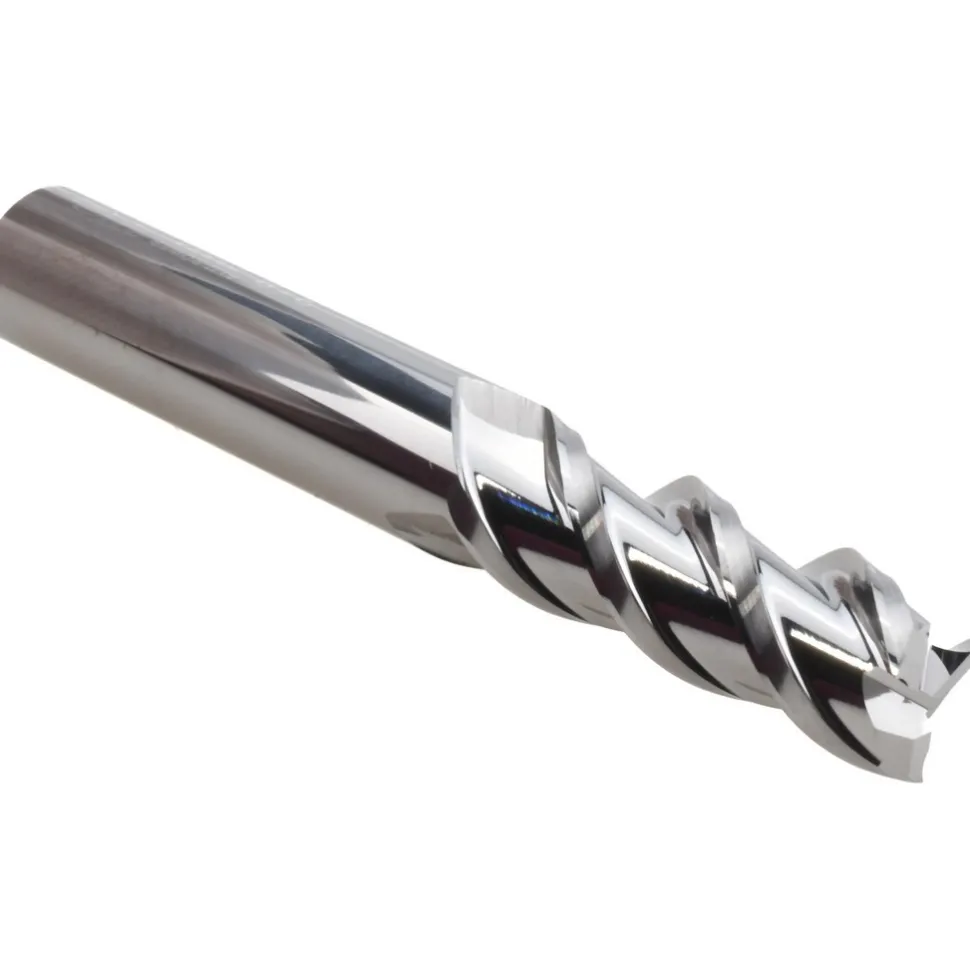 Square End Mill: 3/8" Dia, 1" LOC
