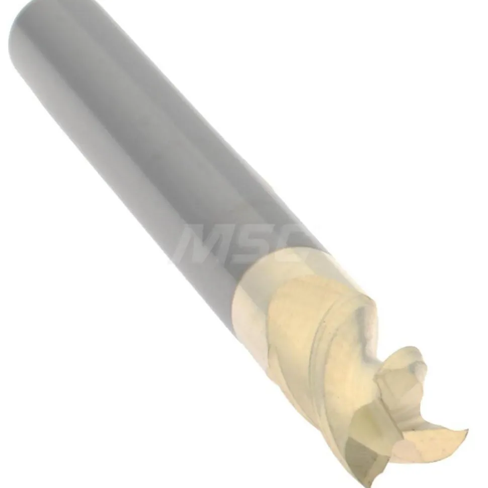 Square End Mill: 3/16" Dia, 5/16" LOC