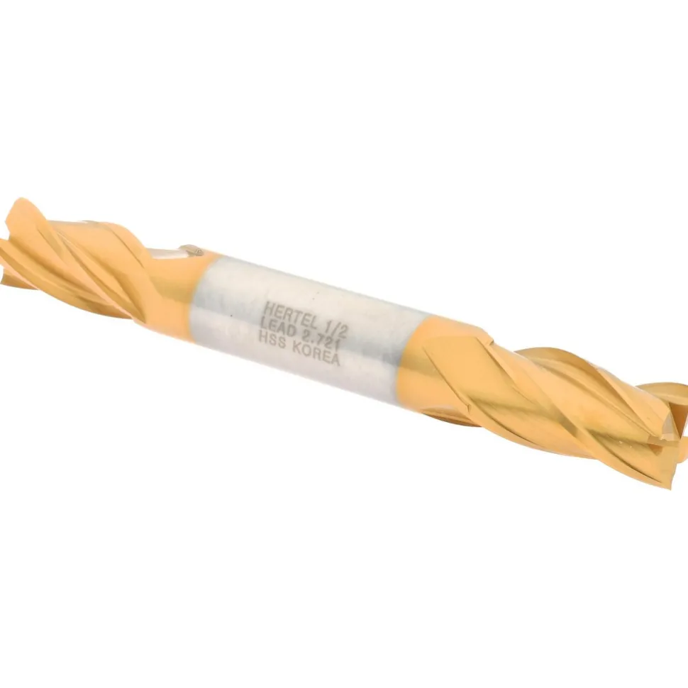 Square End Mill: 1/2" Dia, 1" LOC
