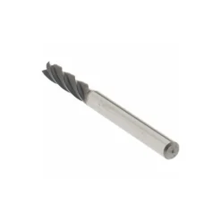 Square End Mill: 1/8" Dia, 1/2" LOC, 4 Flute, Solid Carbide