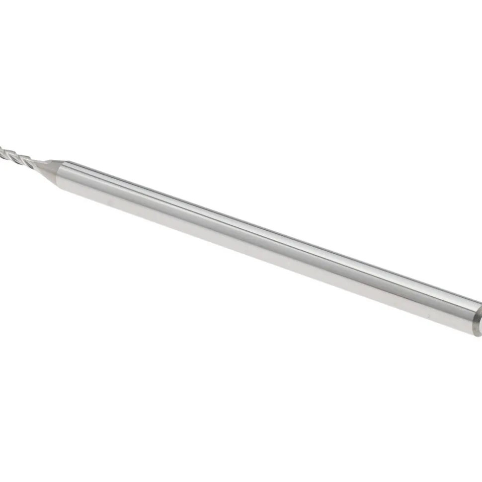 Square End Mill: 0.0469" Dia, 0.2500" LOC