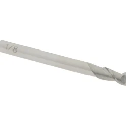 Square End Mill: 1/8" Dia, 1/4" LOC
