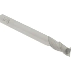Square End Mill: 1/8" Dia, 1/4" LOC
