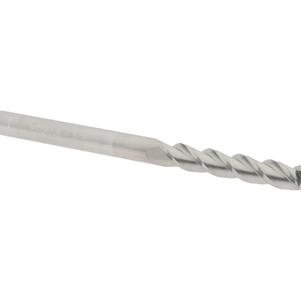 Square End Mill: 3/16" Dia, 1" LOC
