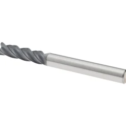 Square End Mill: 3/8" Dia, 1-1/2" LOC